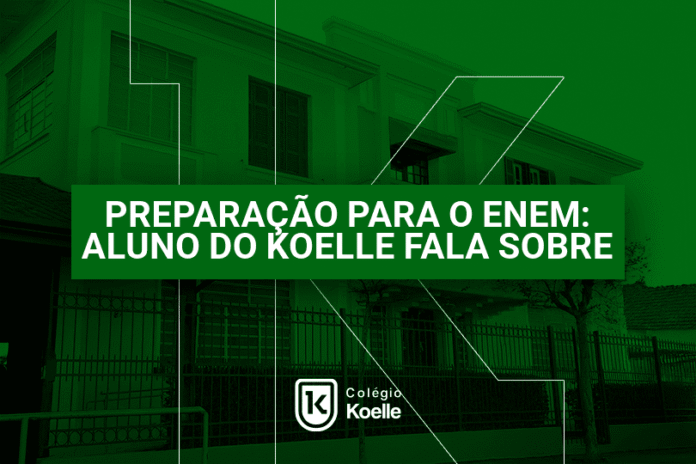 Preparação para o enem: aluno do Koelle fala sobre